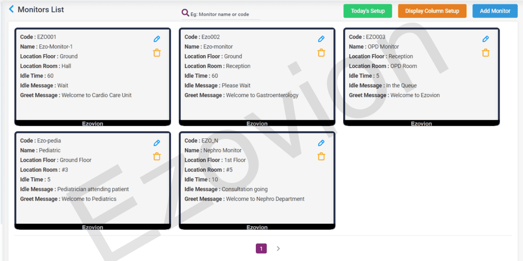 Hospital Queue Management System Ezovion Healthcare