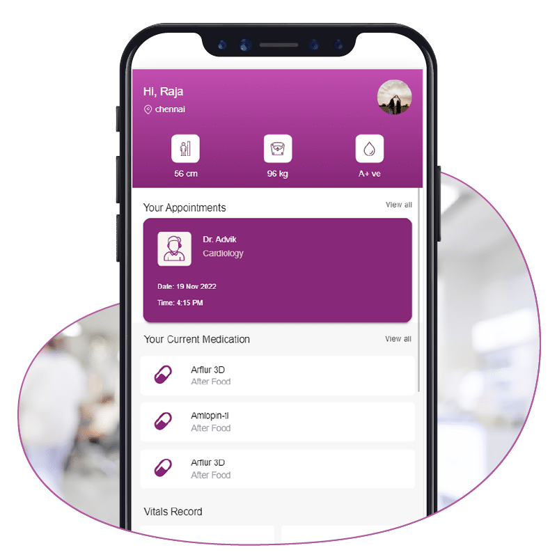 Patient’s Dashboard