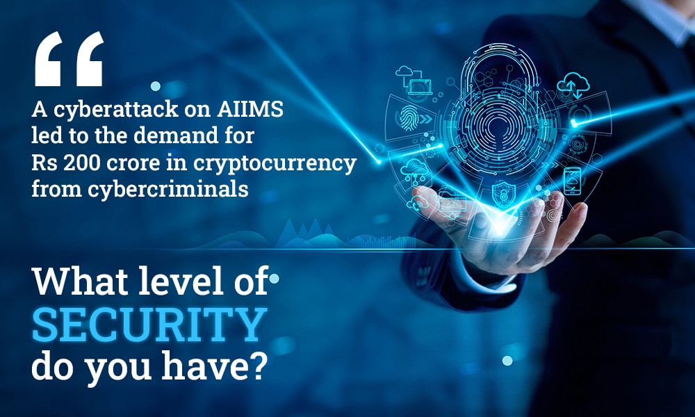 A Cyberattack on AIIMS Let to the Demand for Rs 200 Crore in Cryptocurrency from Cybercriminals