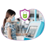 Secured patient self-registration and self-check-in